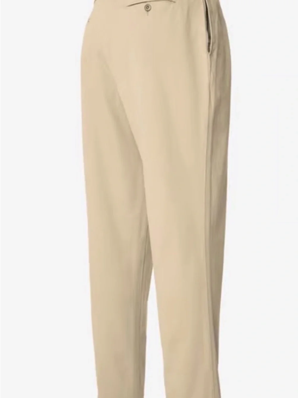 Brand New Banana Republic Flat Front Slim Fit Stretch Pant — Tan — NWT